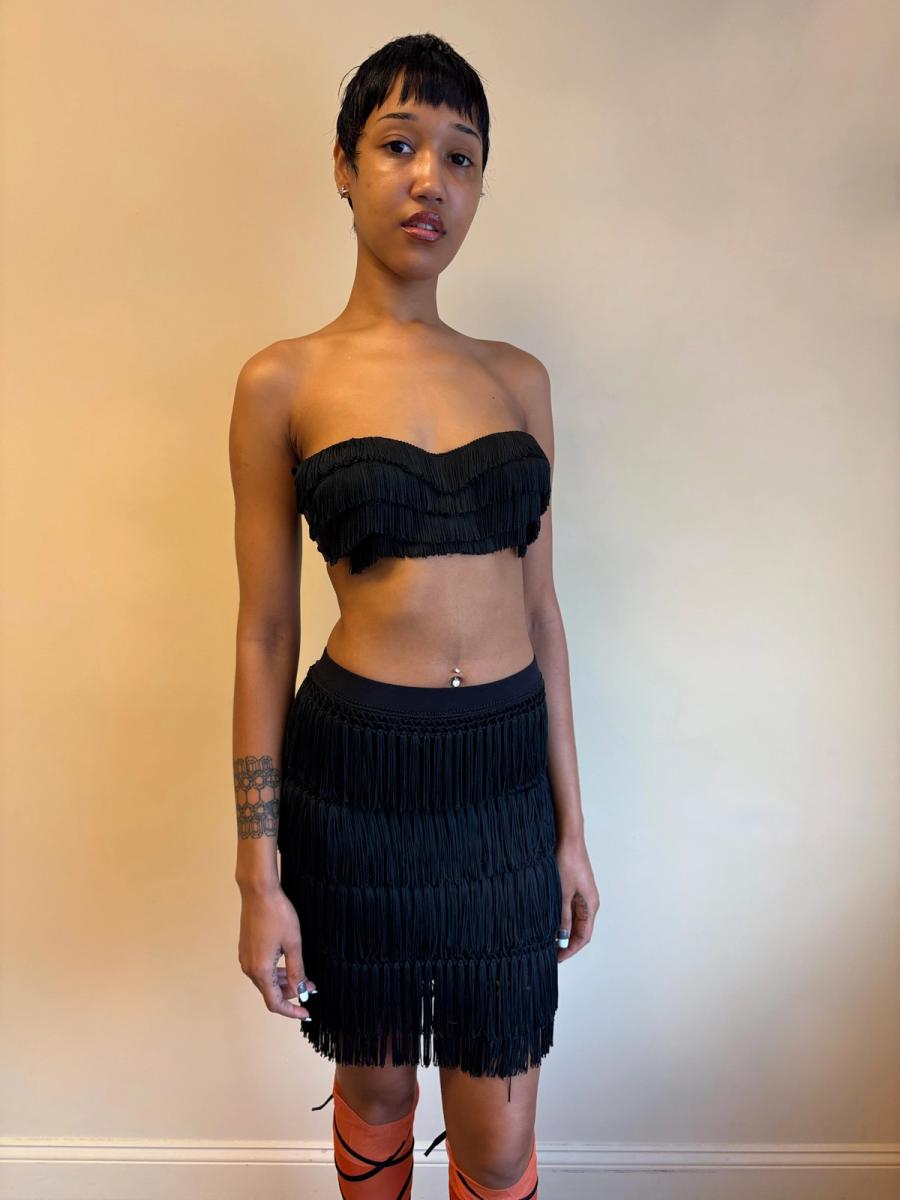 80s Helen Storey Fringe Bandeau  product image