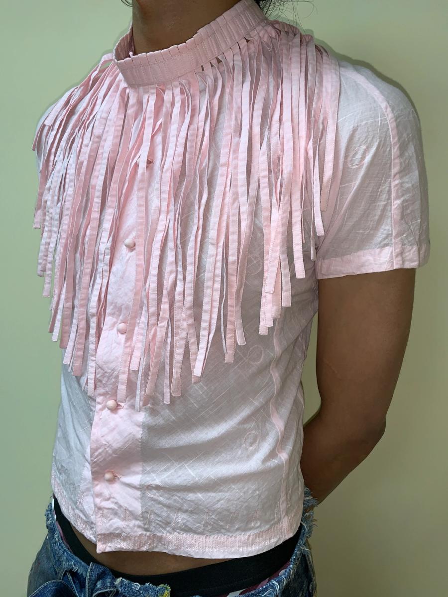 Issey Miyake HaaT Detachable Fringe Shirt product image