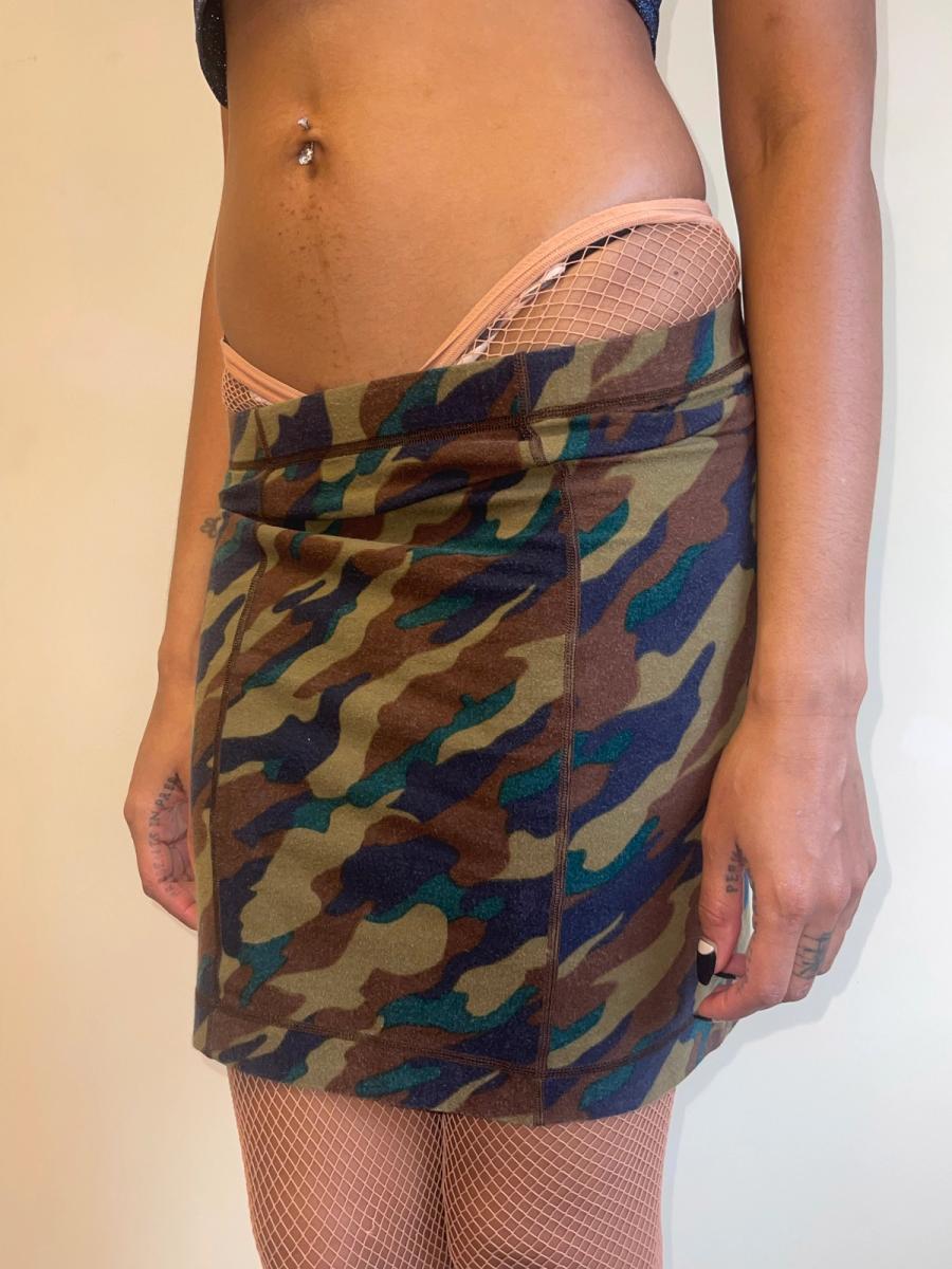 1988 Chantal Thomass Camo Skirt product image