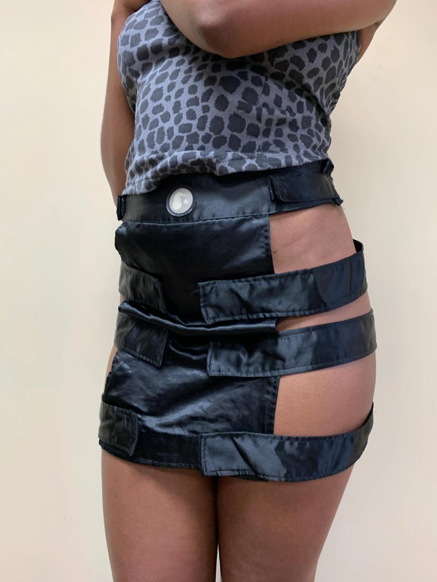 Fötus Cage Strap Miniskirt product image