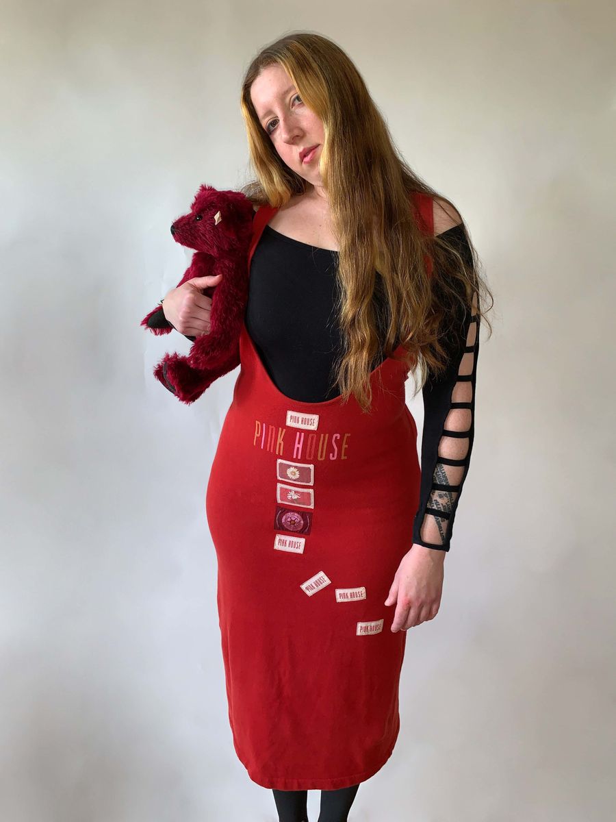 Pink House "Leave Me Alone" Suspender Skirt product image