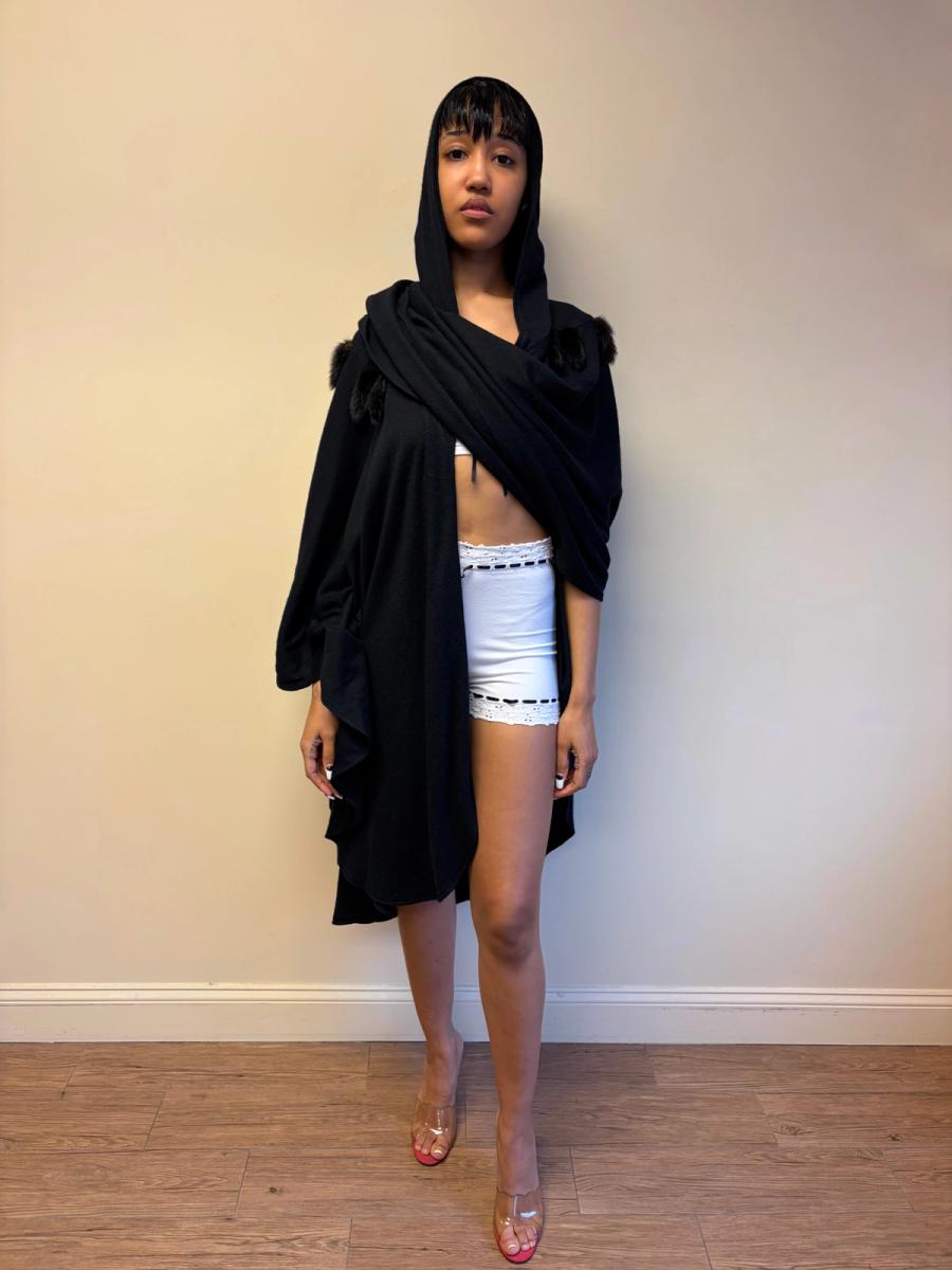 Yvan & Marzia Fur Tail Cape product image