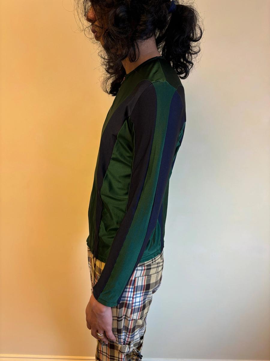 90s Junior Gaultier Green Jogging Zip Up product image