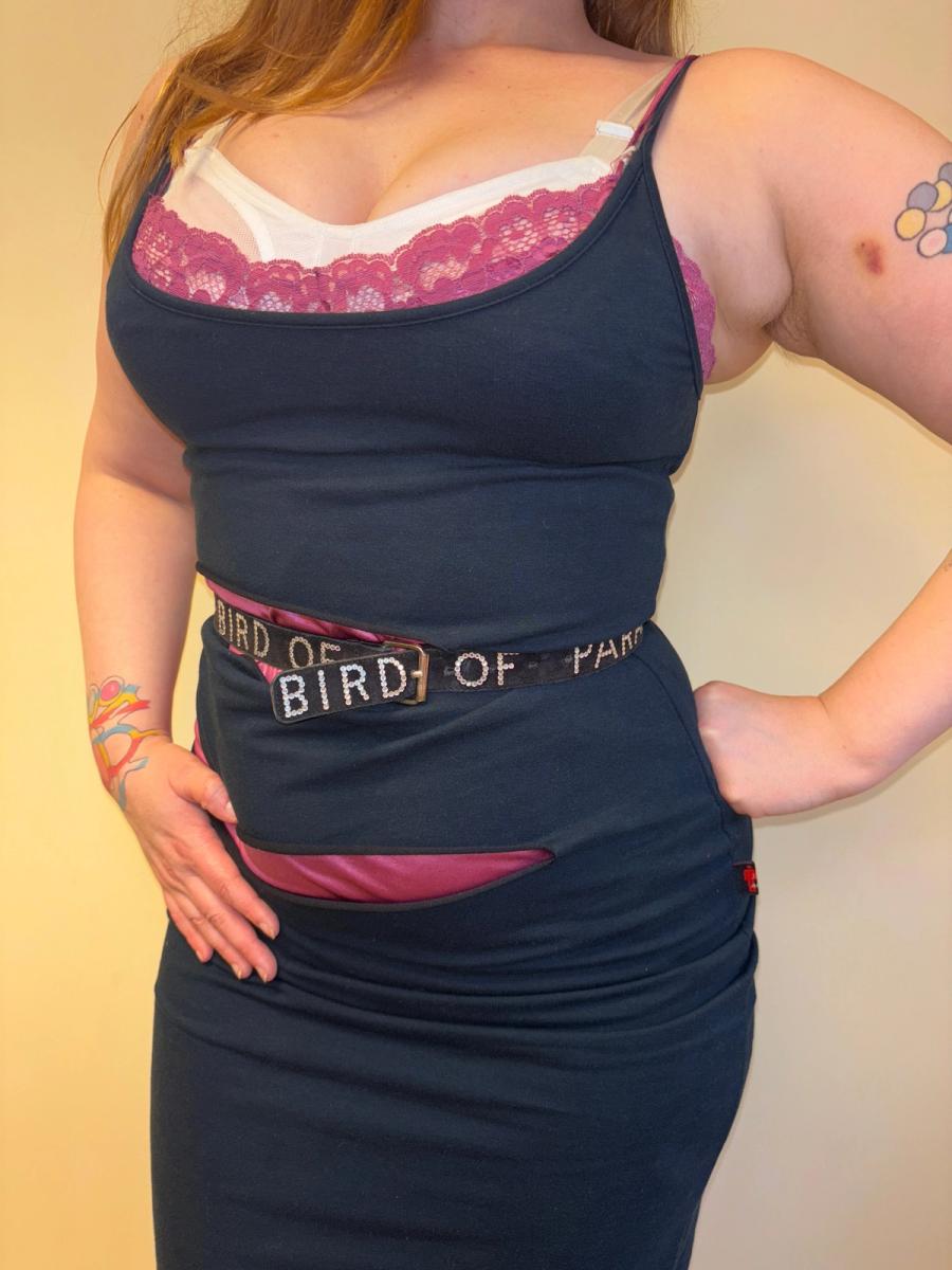 80s Sonia Rykiel 'Bird of Paradise' Rhinestone Belt product image