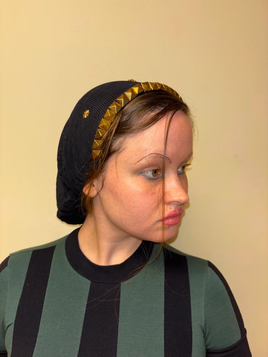 1940s Studded Mesh Snood product image