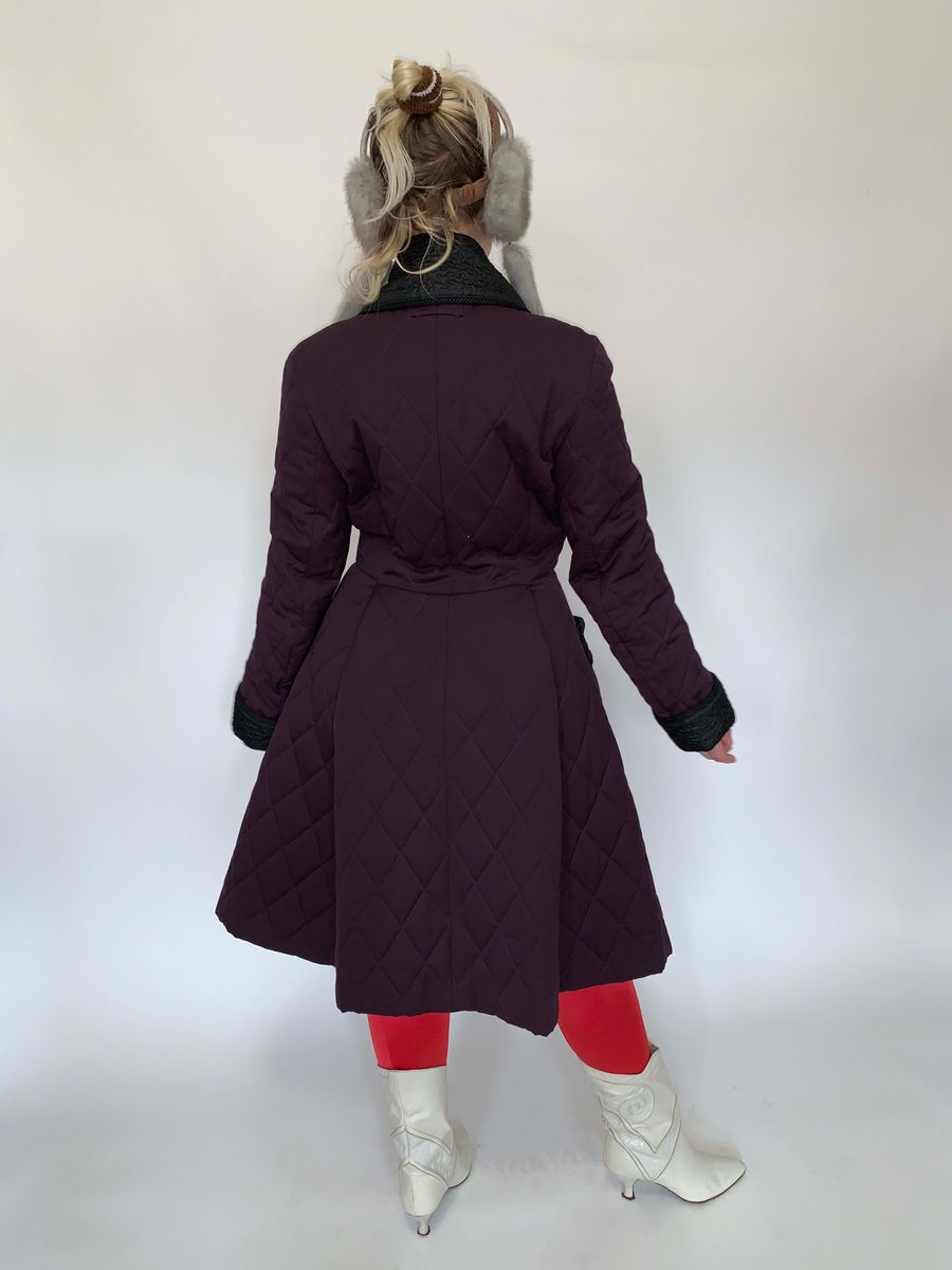 Jean Paul Gaultier 1994 Quilted Princess Coat product image