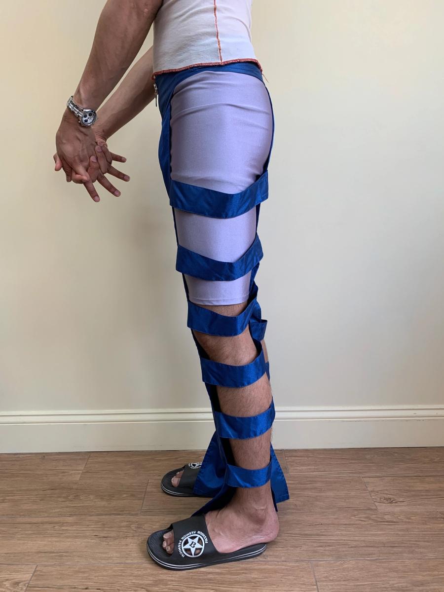 Rare Fötus Blue Cage Pants product image