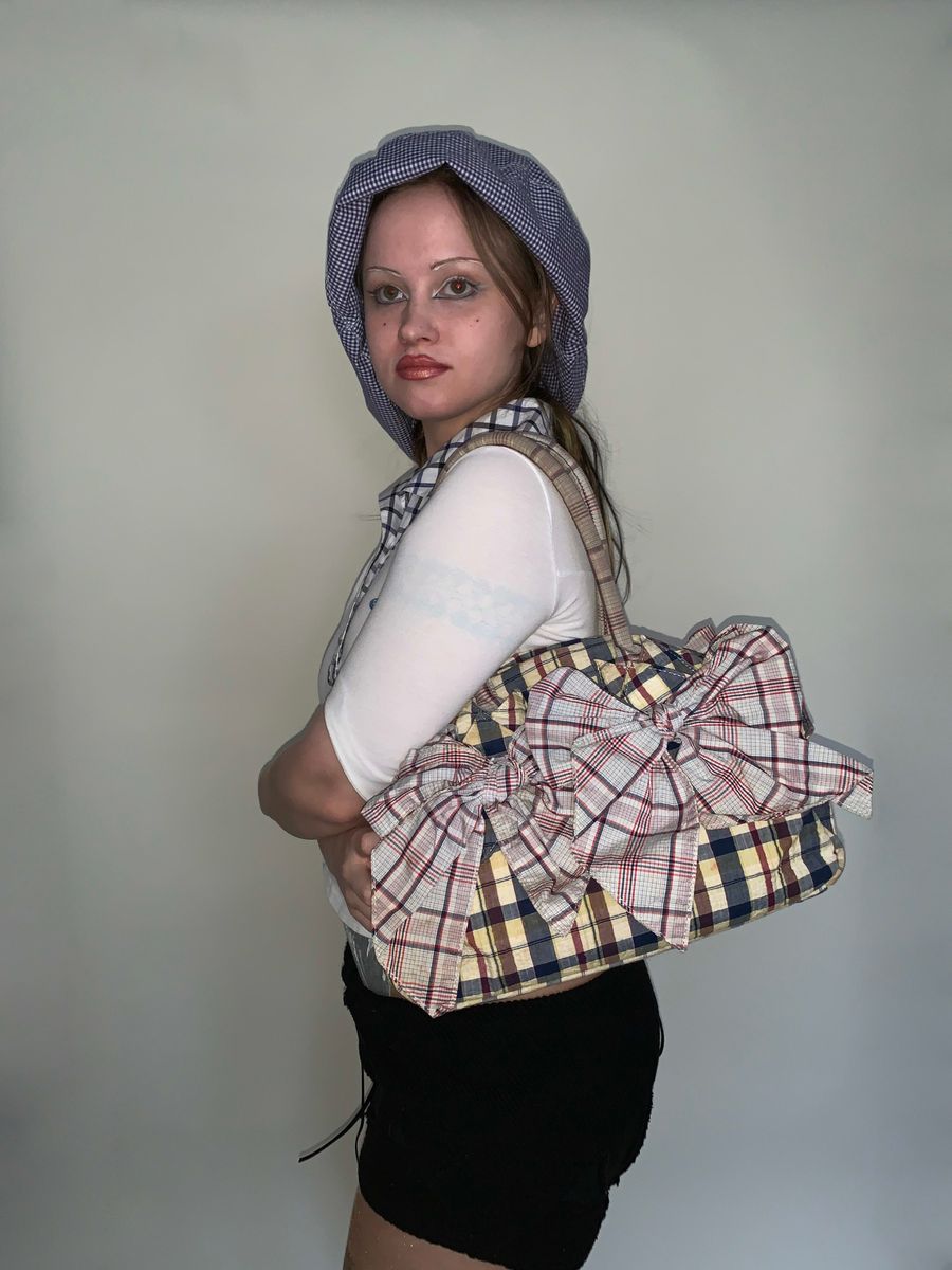 Vivienne Westwood Seersucker Multi Bow Purse product image