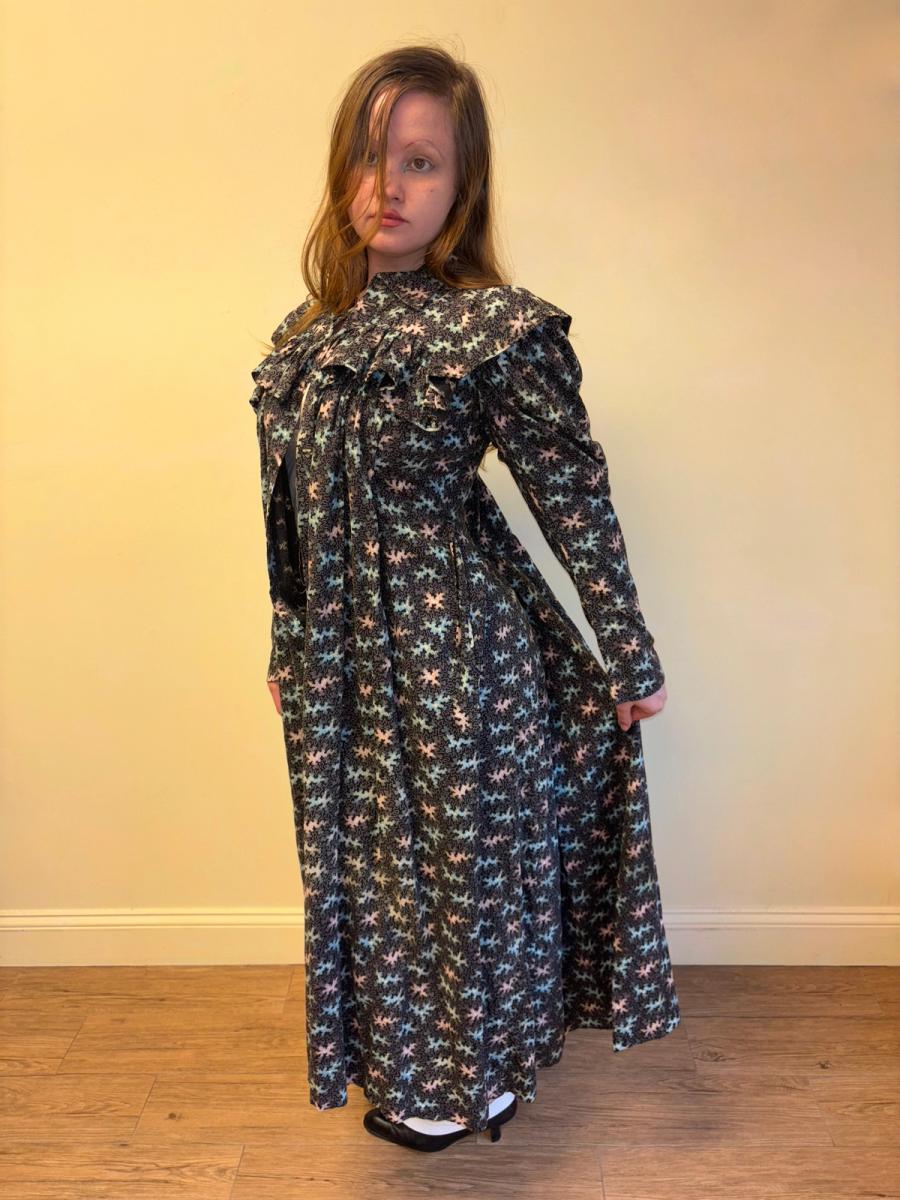 1800s Vermicular Print Vibrant Wrapper product image