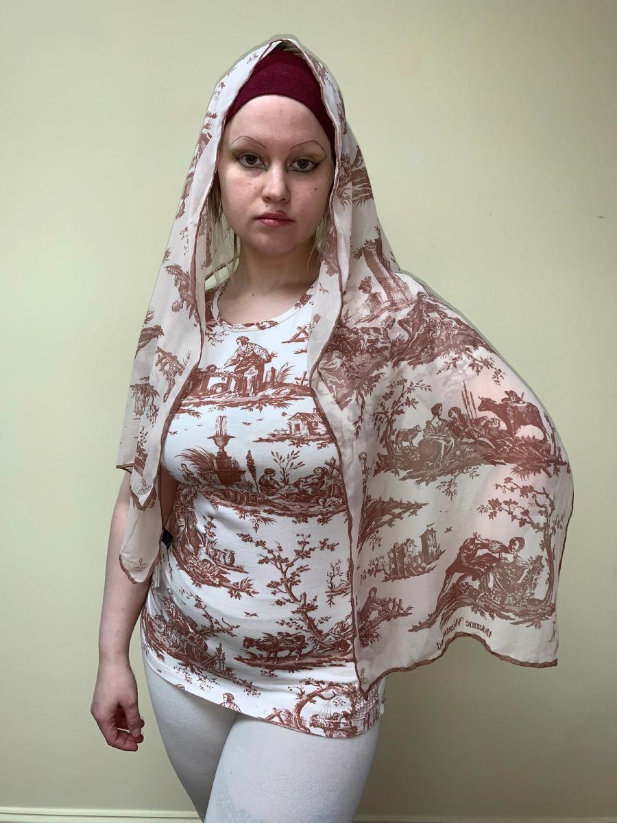 Vivienne Westwood 1996 Toile de Jouy Scarf product image