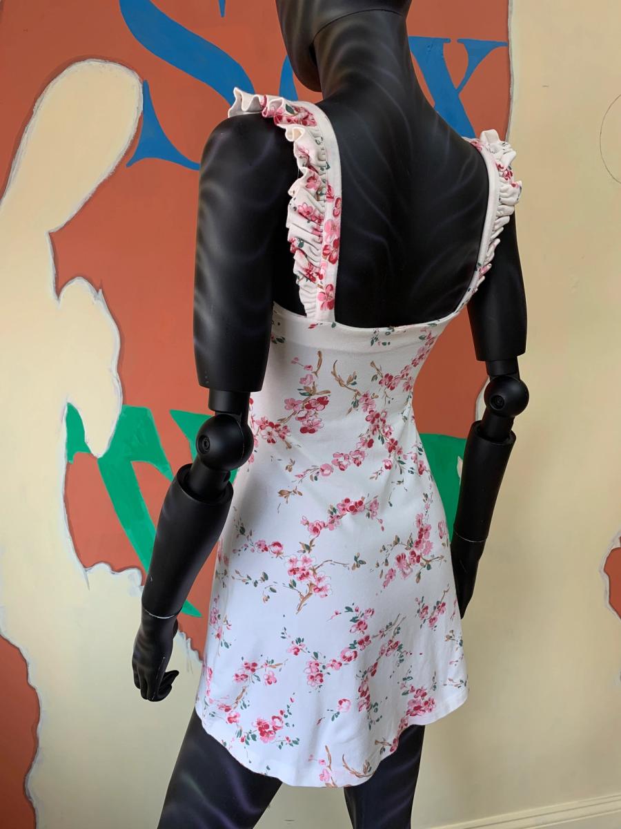 90s Vivienne Westwood Sakura Print Dress product image