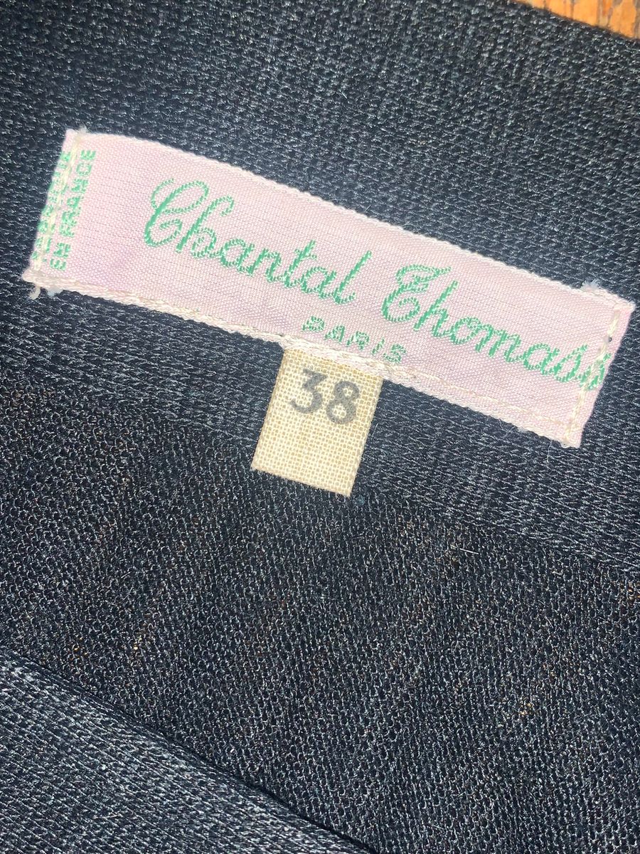 80s Chantal Thomass Asymmetrical Pleated skirt product image