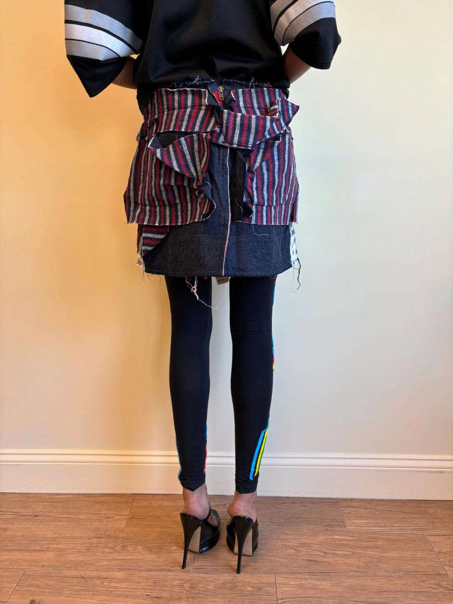 Bernhard Willhelm Shredded Tiger Skirt product image