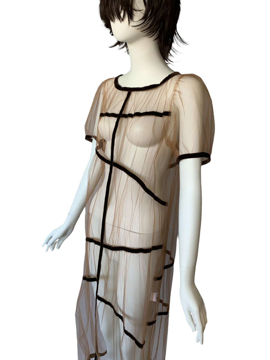 Condire / 20471120 Sheer Patchwork Dress product image