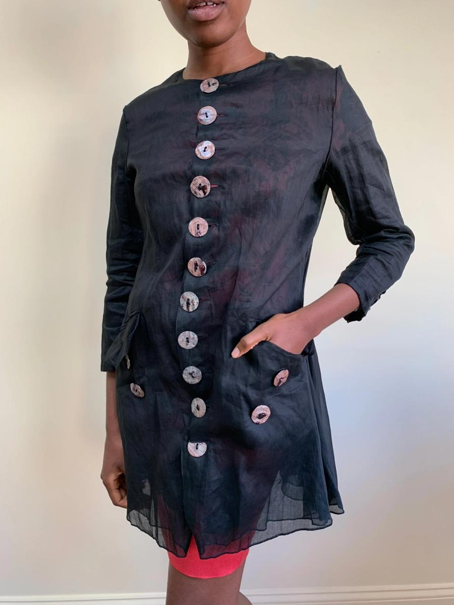 Jean Paul Gaultier Spring 1994 Sheer Jacket Dress product image