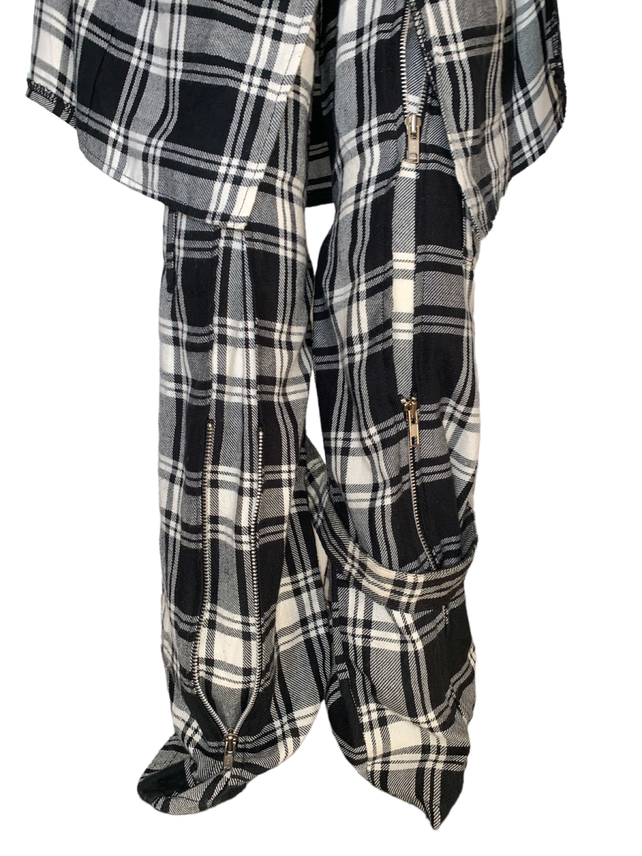 Black Pistol Plaid Seditionaries Pants product image