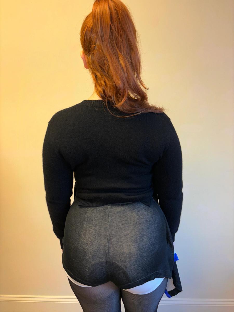 90s Jane Marple Dans Le Salon Cardigan With Ties product image