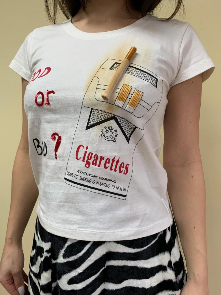 Vintage Chantal Thomass Dimensional Cigarettes T-shirt product image