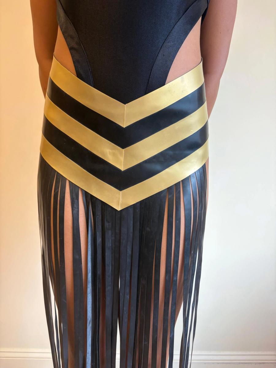 Latex Fringe Skirt product image