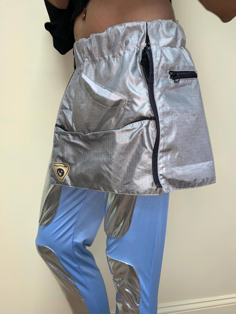 Silver Fötus Utility Belt Skirt product image