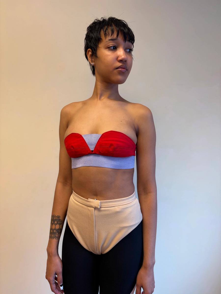 1985 Bodymap Bustier "Barbee Takes A Trip Around Nature's Cosmic Curves" product image