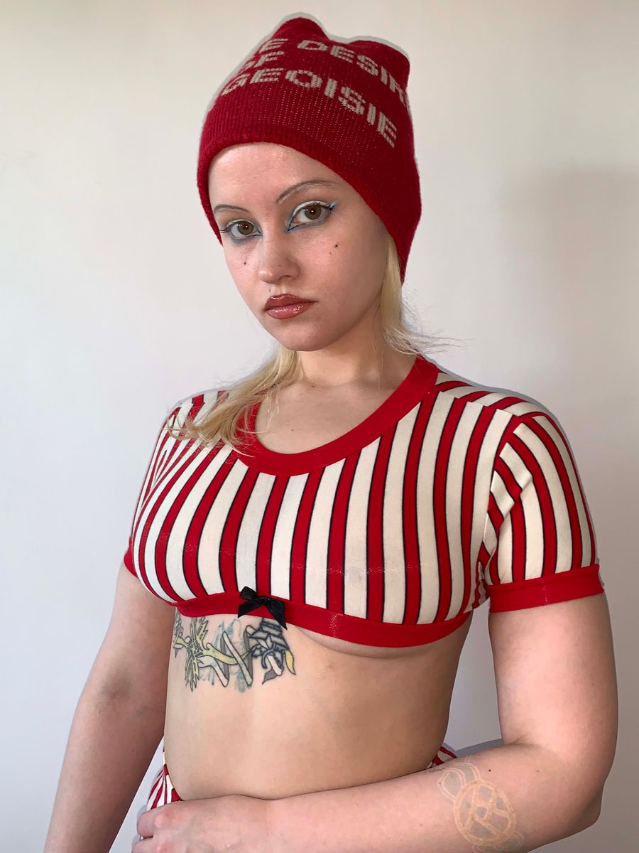 90s Junior Gaultier Striped Set product image