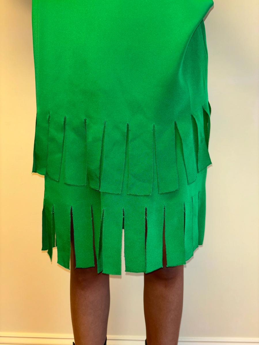 80s Tarquin Ebker Green Fringe Set product image