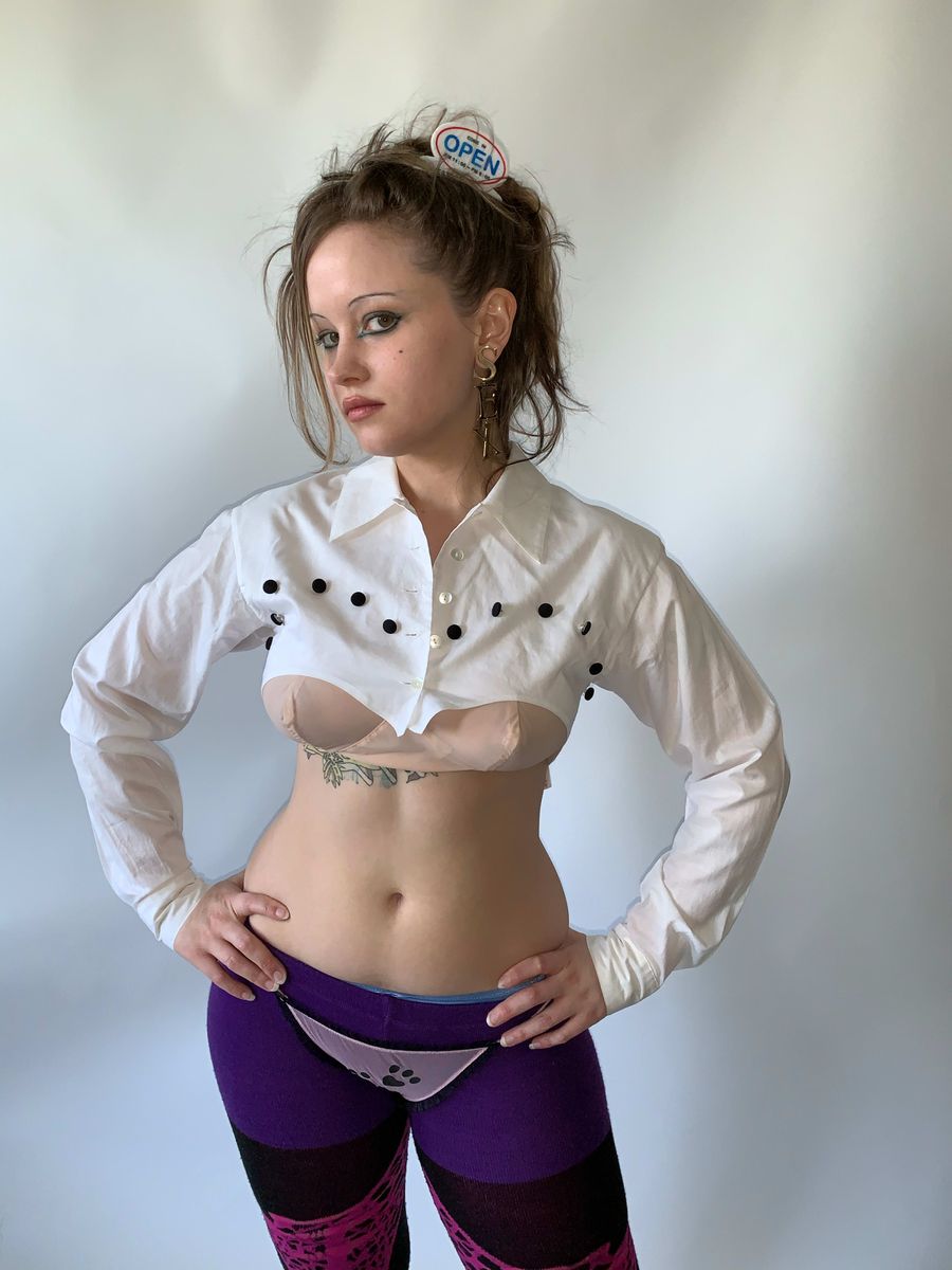 Chantal Thomass Button Illusion Bustier product image