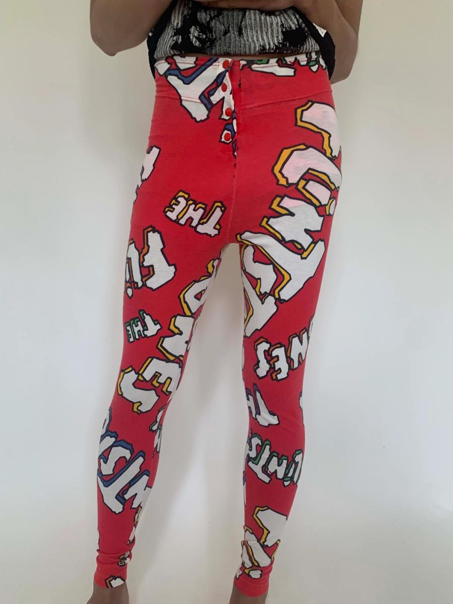 1980s JC de Castelbajac Flintstones Leggings product image