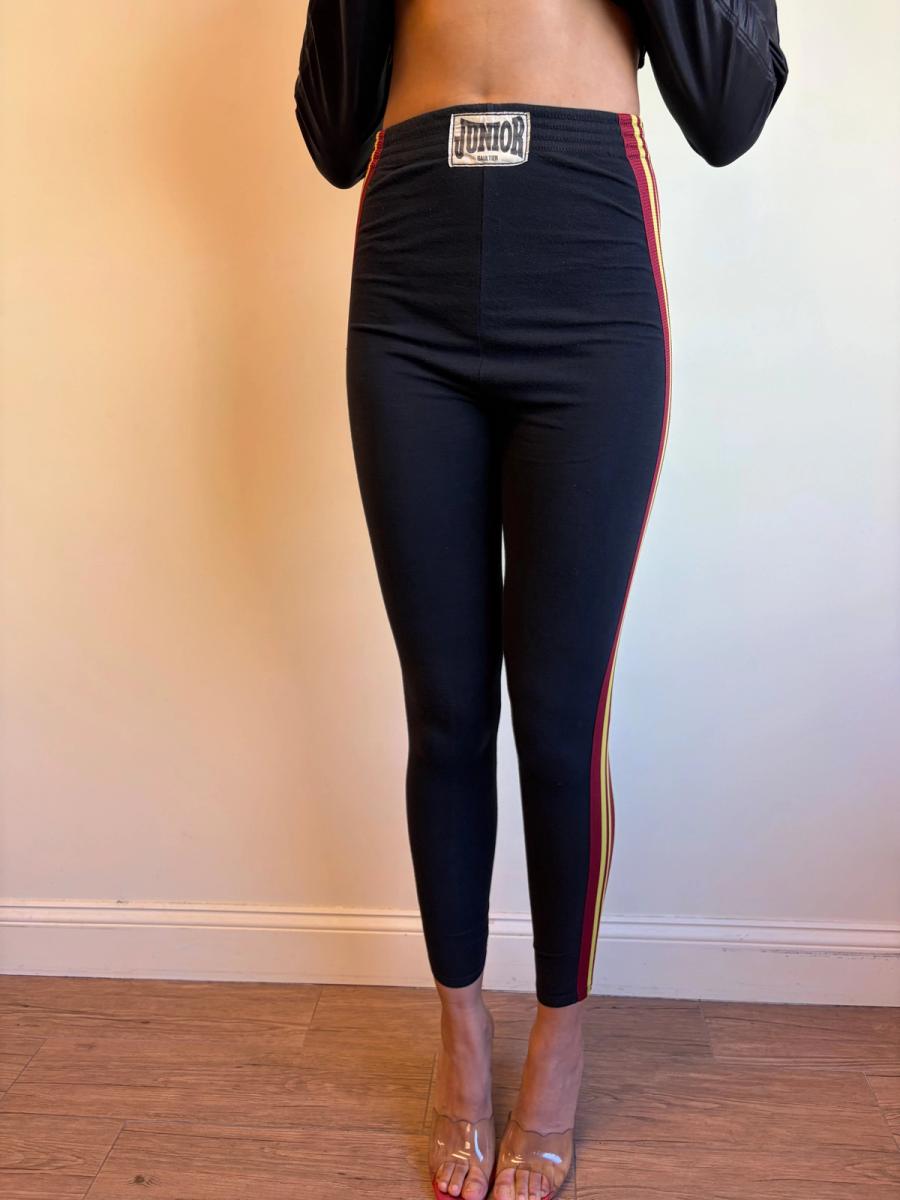 80s Junior Gaultier Color Blocked Leggings  product image