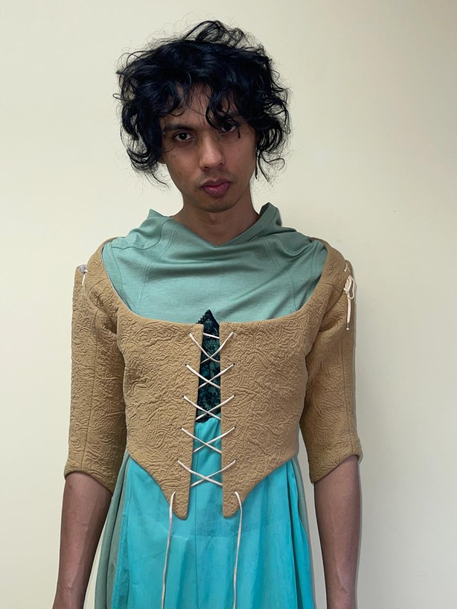 1700s Style Quilted Costume Top product image