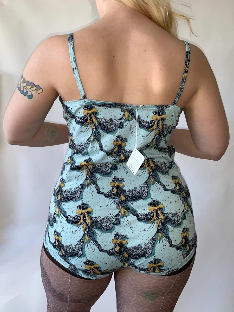 Chantal Thomass Printed Onesie Blue product image