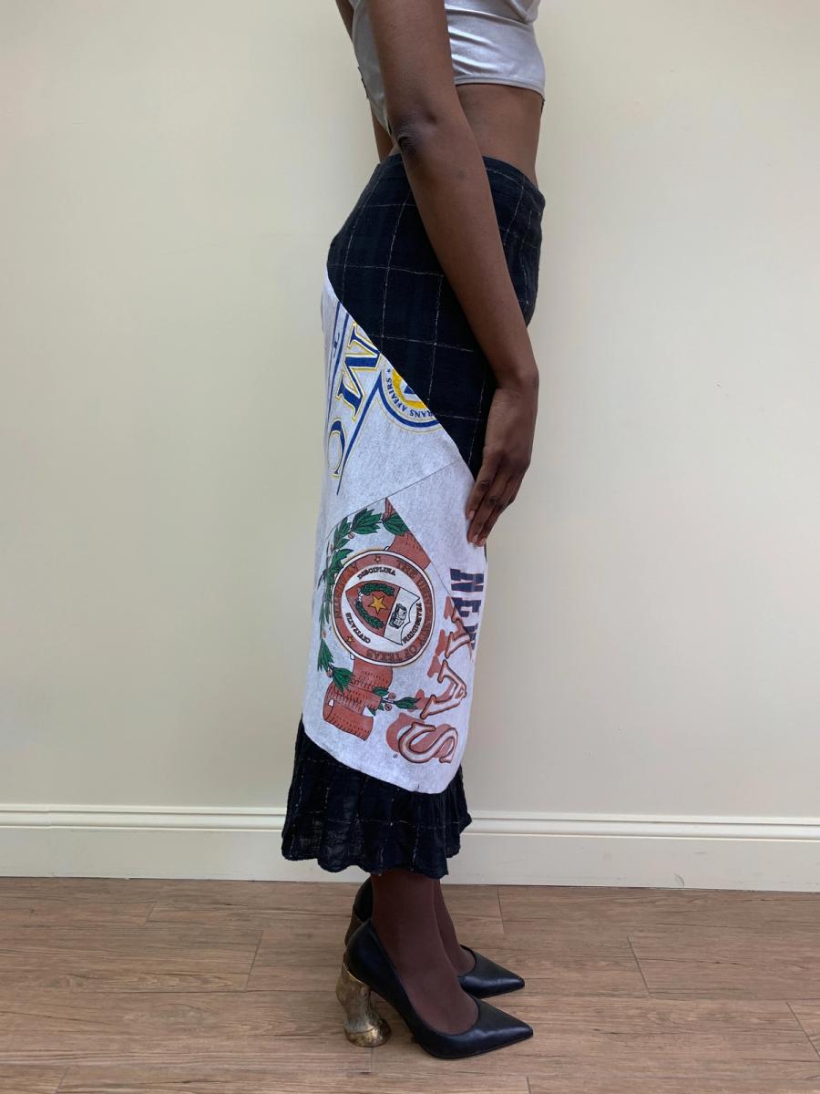 20471120 Patchwork "Recycouture" Skirt product image