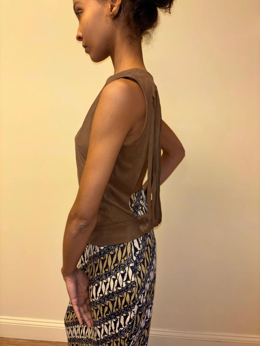 Plein Sud Fringe Cutout Top product image