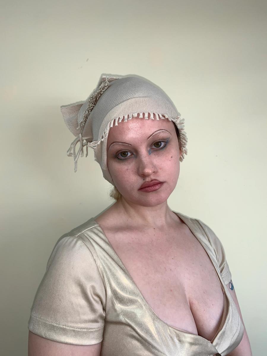 90s Issey Miyake A-POC Fringe Hat product image