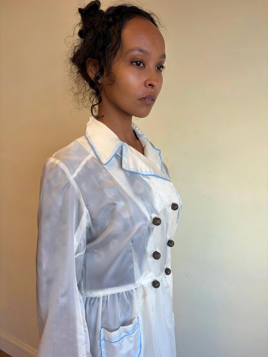 1930s Nylon Duster Jacket  product image