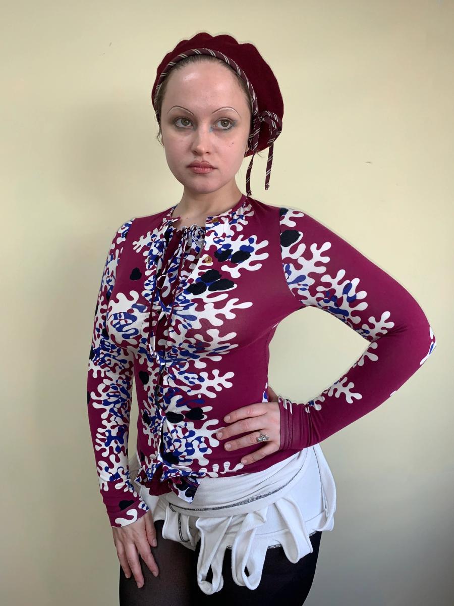 Vivienne Westwood A/W '98 Patterned Illusion Top product image