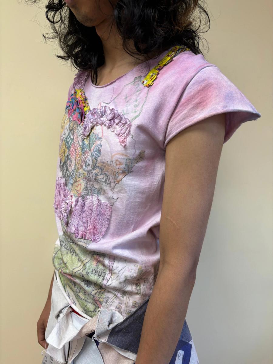 Rare Nozomi Ishiguro Wrapper Assemblage Shirt product image