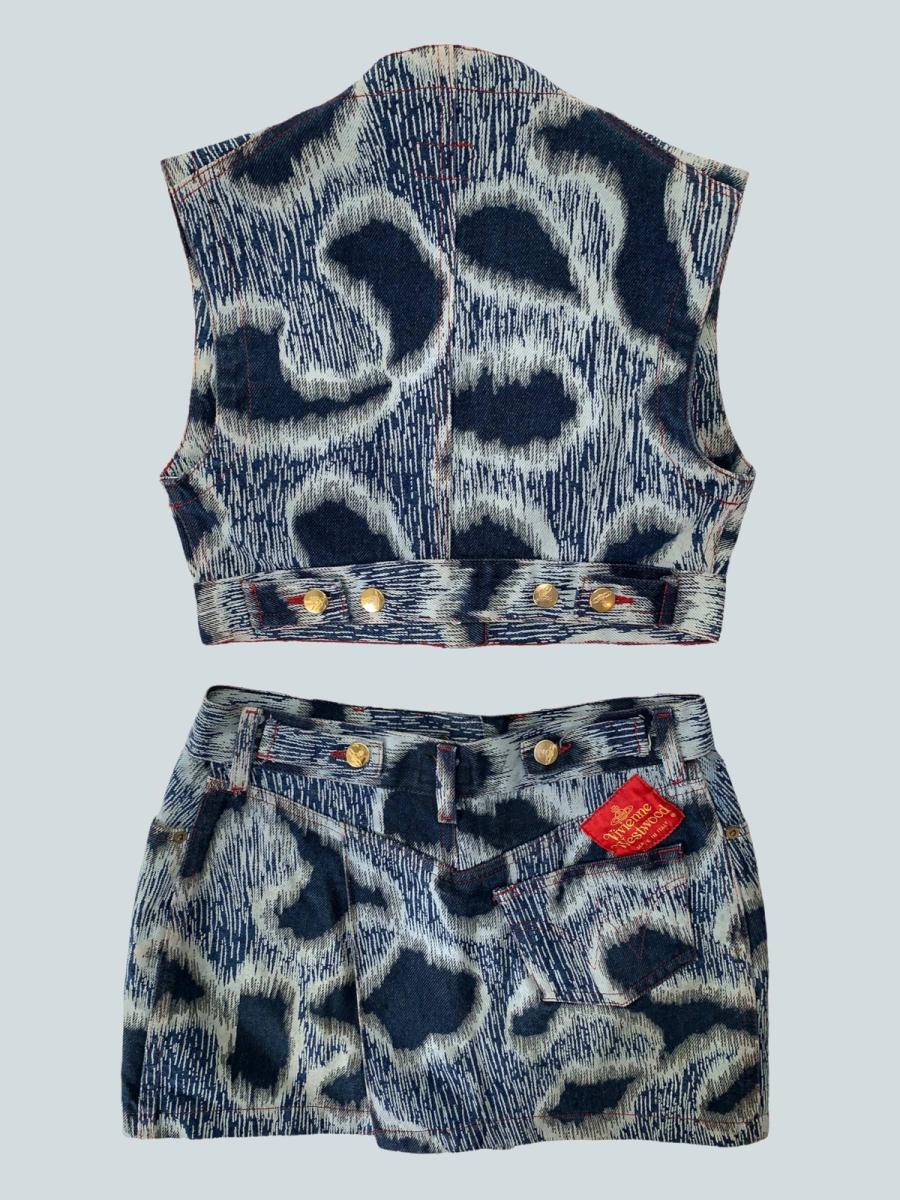 1994 Vivienne Westwood Café Society Leopard Set product image