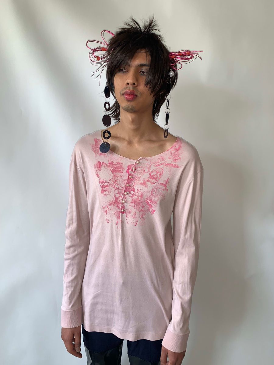 Nozomi Ishiguro Pearl & Skull Longsleeve product image