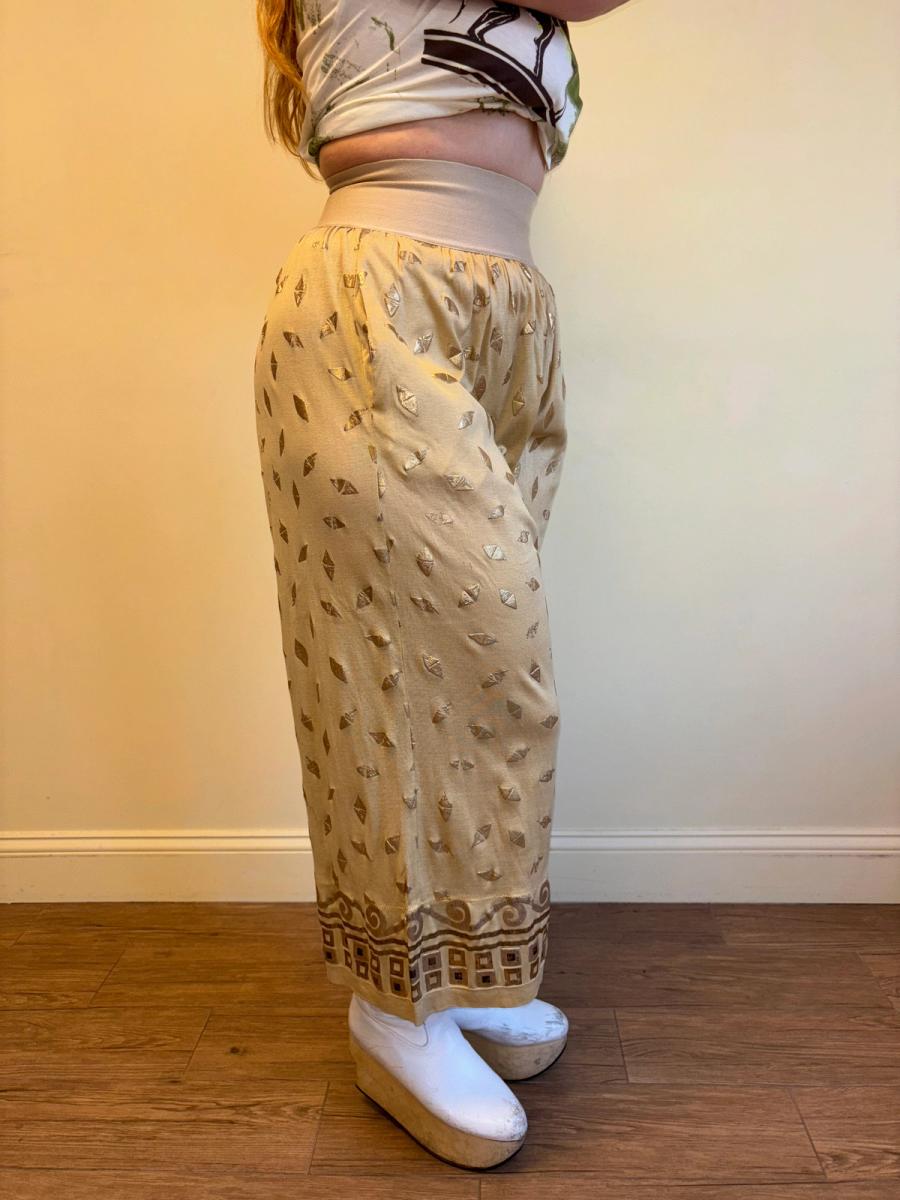 1980s Gaultier Gold Foiled Pants  product image