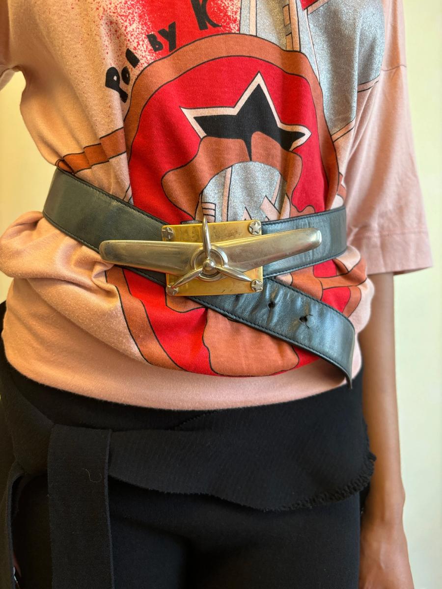 80s Krizia Airplane Belt product image