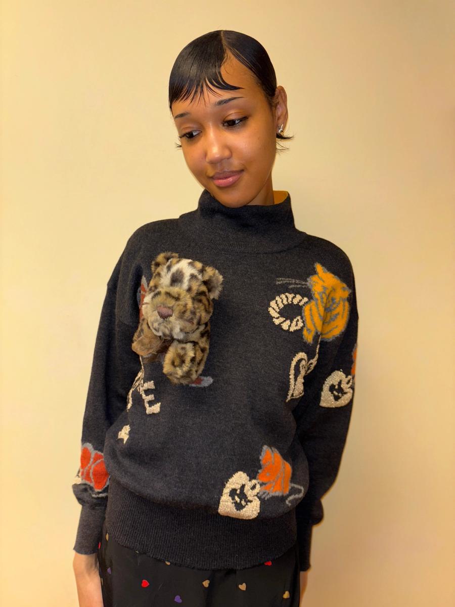 Wonderful World Cheetah Teddy Brooch product image