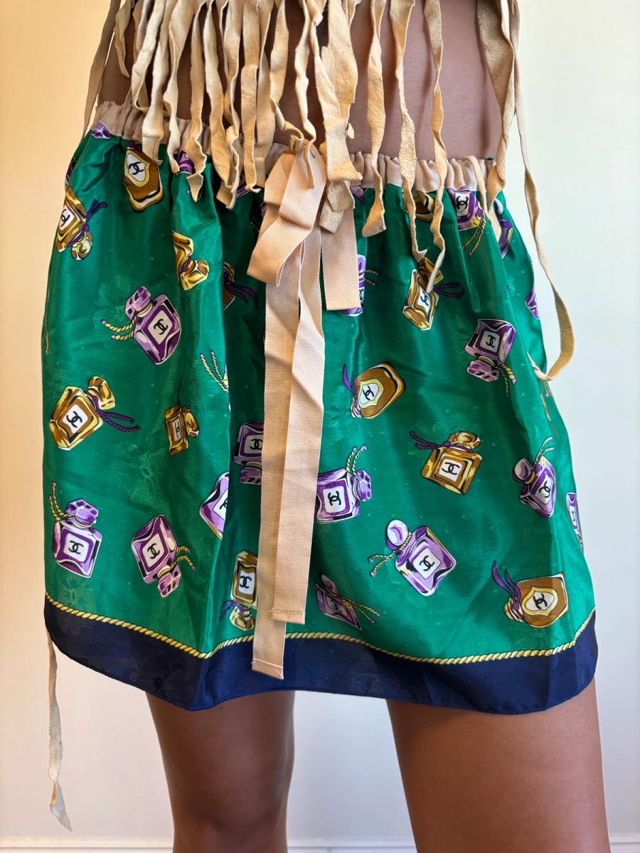 Glamorous Jane Chanel Scarf Skirt