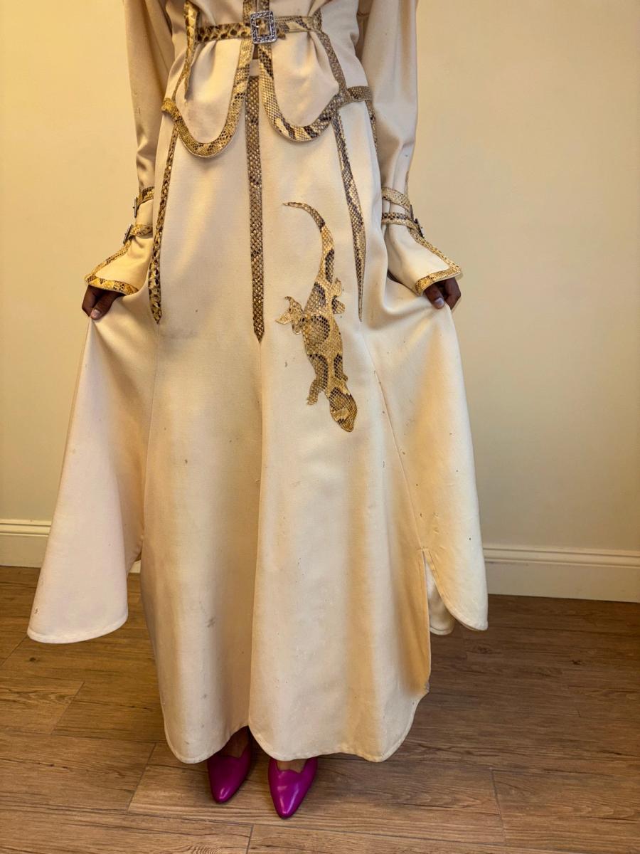 70s Bill Gibb Lizard Cutout Set product image