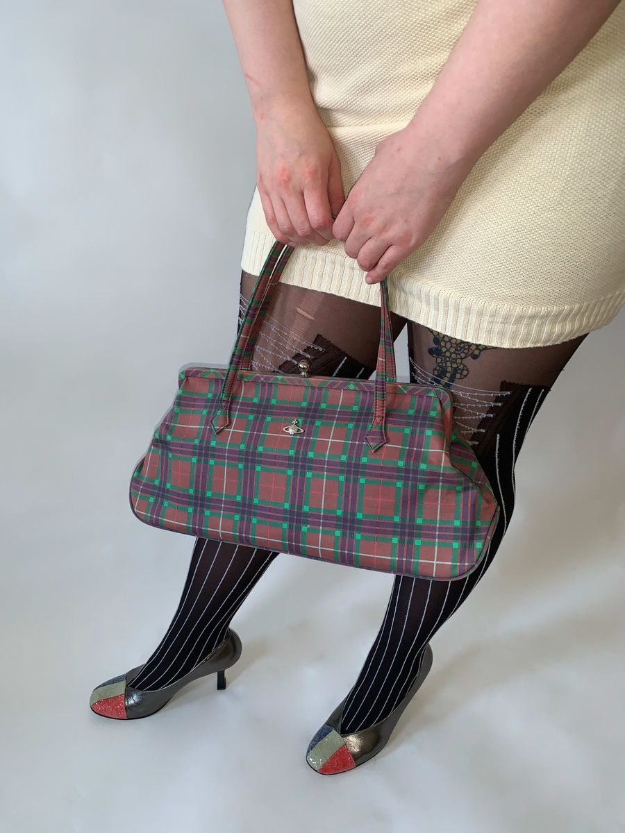Vivienne Westwood 90s Plaid Purse product image