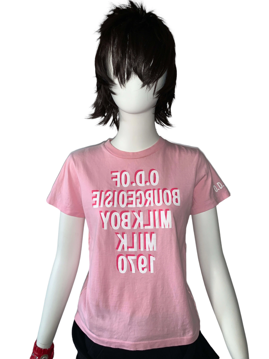 Obscure Desire of Bourgeoisie Pink T-shirt