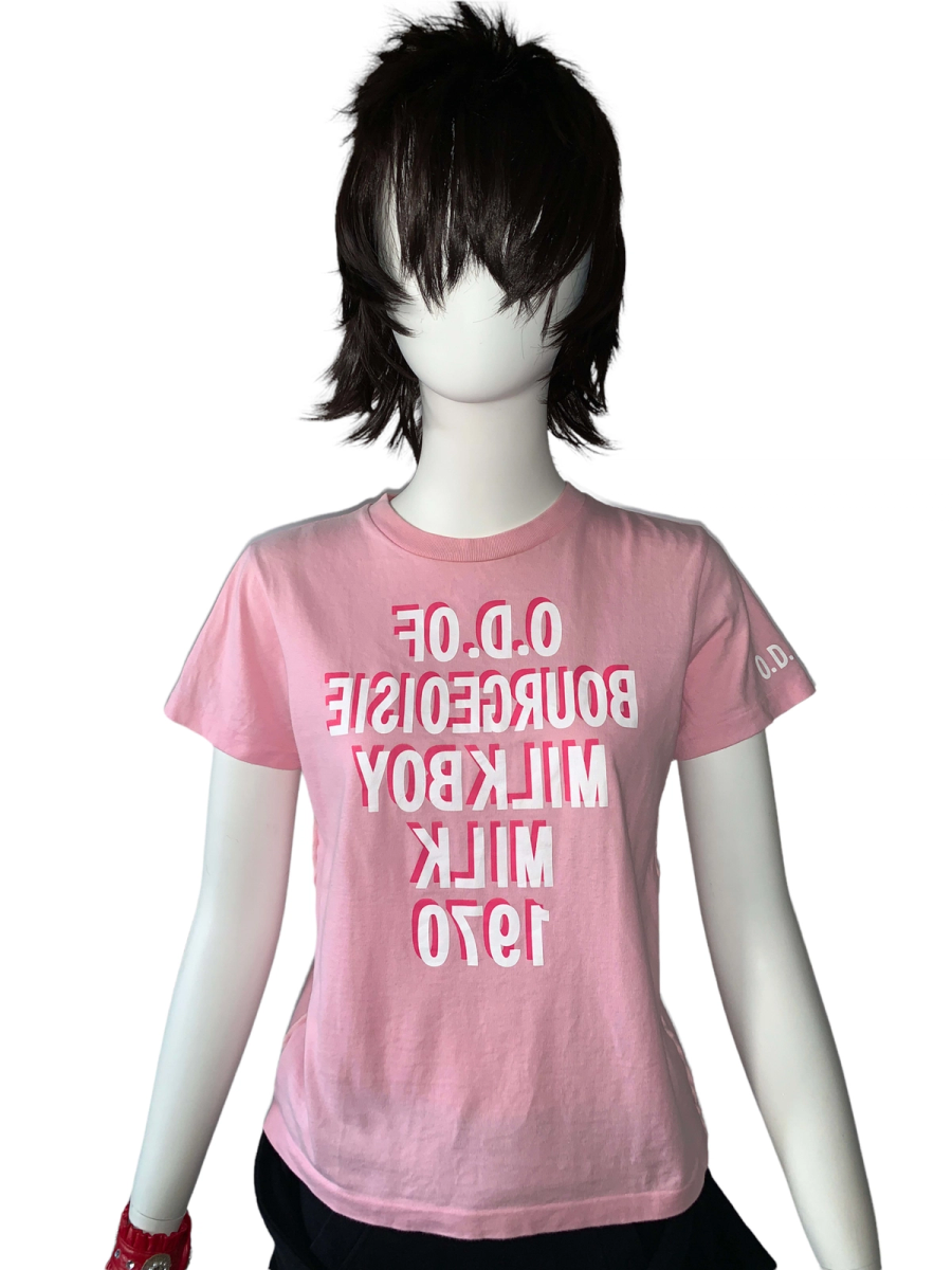 Obscure Desire of Bourgeoisie Pink T-shirt product image