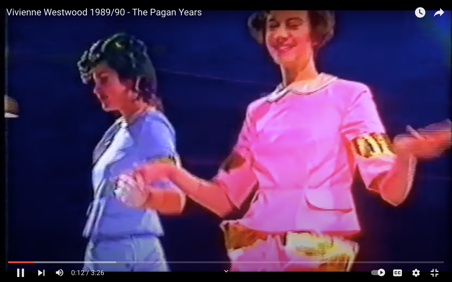 Vivienne Westwood 1989 'Civilizade' Gingham Suit With Gold Frame product image