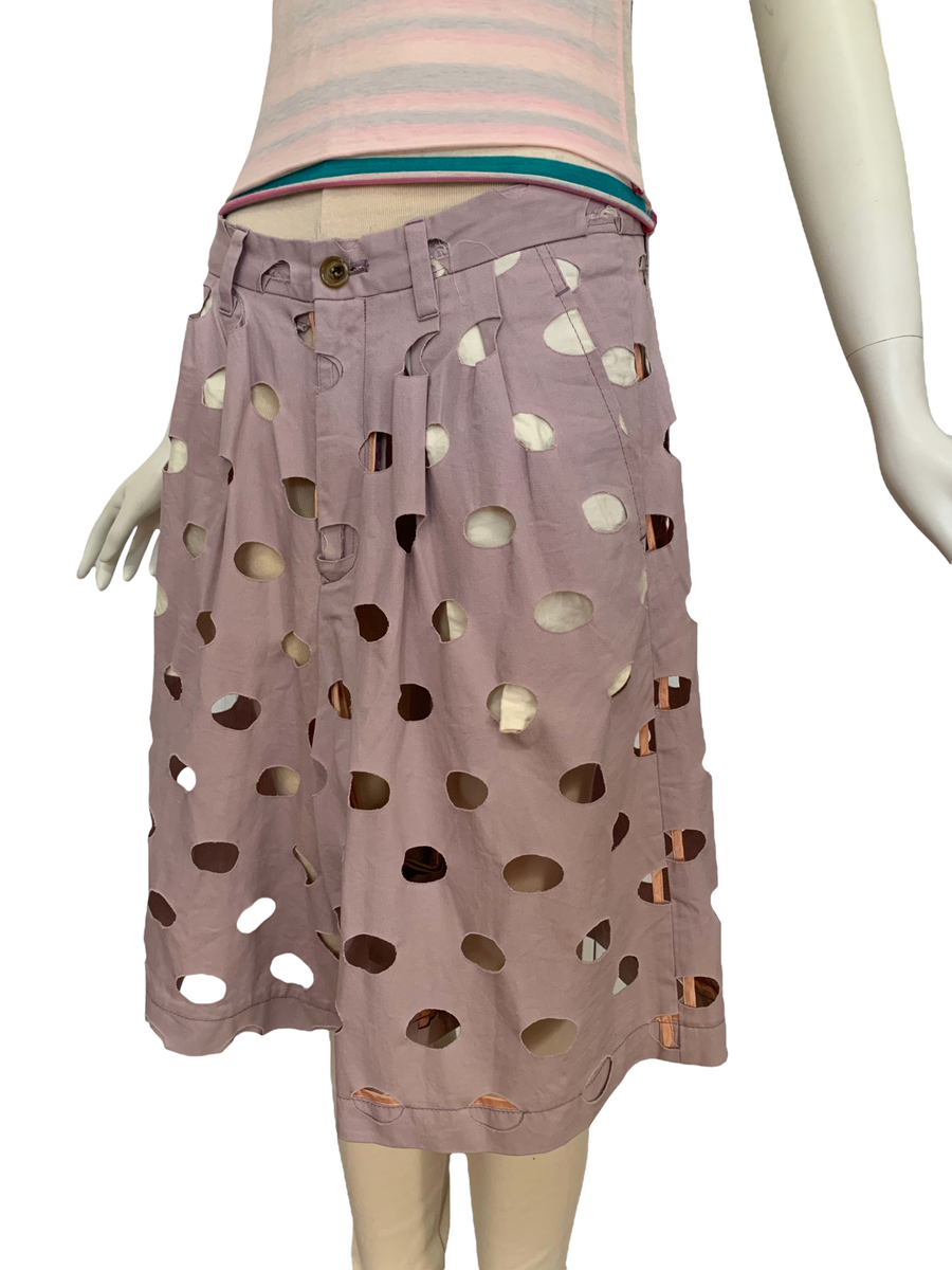 Nozomi Ishiguro Cutout Hole Shorts product image